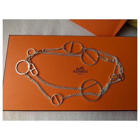 hermes ever chaine necklace.